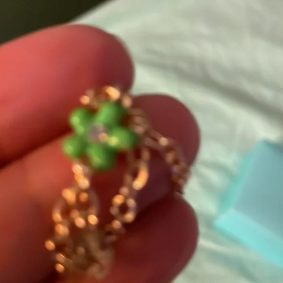 Betsey Johnson Easter bunny fairy necklace nwt - Picture 4 of 5